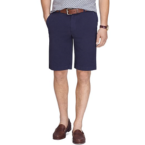 Garment-Dyed 11 Lightweight Cotton Bermuda Shorts - Navy